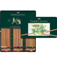 Faber-Castell Pitt Pastel Boya Kalemi, 60 Renk, Yüksek Pigment, Solmaya Dirençli, Fırça Ve Parmakla (Çok Renkli)
