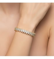 XUPİNG JEWELRY GÖZ ZİRKON TAŞLI BİLEKLİK