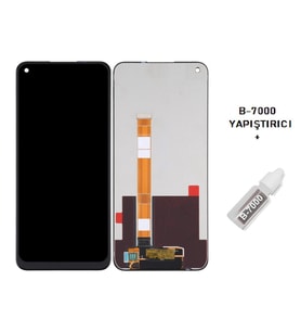Tkgz - Oppo Realme C17 Uyumlu Lcd Ekran Dokunmatik Servis +B-7000