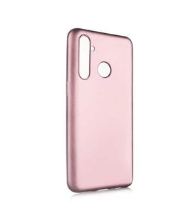 Realme 5 Pro Uyumlu Kılıf Zore Premier Silikon Kapak (SAKS MAVI)