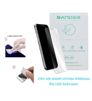 Apple iPhone 14 PLUS Uyumlu NANO Ekran Koruyucu Esnek ULTRA İnce - SANDEX - EPU HD