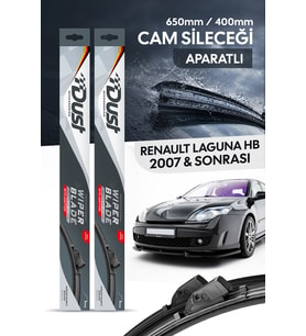 Renault Laguna hatchback 2007-Sonrası Uyumlu Silecek Takımı 650MM/400MM S9
