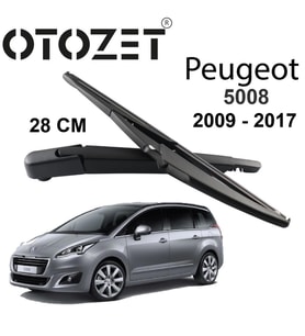 OTOZET Peugeot 5008 Arka Silecek Süpürgesi ve Kolu Takım 2009 Sonrası