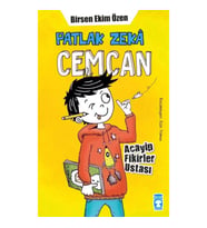Patlak Zeka Cemcan - Acayip Fikirler Ustası (Fleksi Cilt)