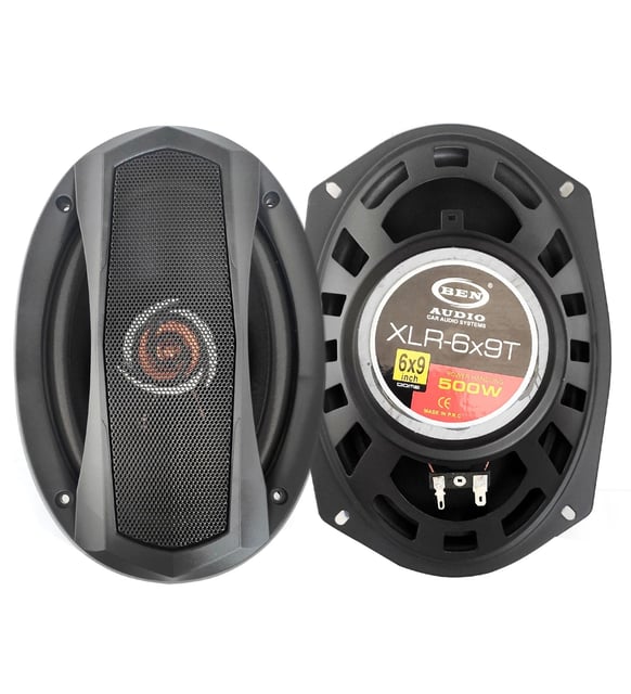 Ben Audıo Xlr-6x9t Oto Hoparlör Oval 6x9 İnç 500 Watt Tweeterli