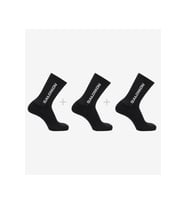 Salomon LC20861 Everyday Crew 3 Pack Çorap - SİYAH