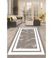 Dijital Kaymaz Taban Yıkanabilir Modern Renkli Salon Halısı Mutfak Halısı Yolluk ND-HT-1375 (Çok Renkli)