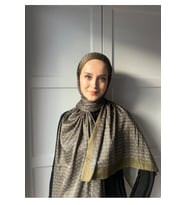 Circle MK Desen Pamuklu Şal