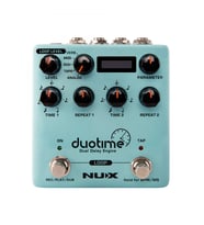 NUX NDD-6 Duo Time Stereo Delay Pedalı  Çift Zamanlı Gecikme Tap Tempo