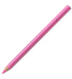 FABER-CASTELL AHŞAP GÖVDE FOSFORLU KALEM PEMBE (114828)