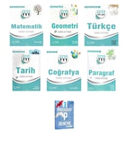 YKS TYT Matematik Geometri Türkçe Tarih Coğrafya ve Paragraf Soru Kitabı