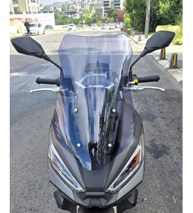 MOTOCAM Falcon Trex 188 Ön Cam 2022-2026 Model 55cm Füme Renkli 4mm KISA