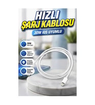 Type-C Lightning 30W Hızlı Şarj Kablosu