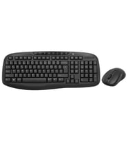 FRISBY FK-4830WQ Kablosuz Q Trk Optic Mouse Siyah Multimedya Klavye - Mouse Set