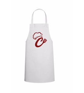 C Özel Baskılı Chef Mutfak Önlüğü