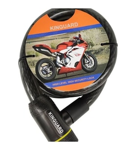 Motosiklet Taıwan Kilit Halat Kalın Kablo Çelik Tel 25*1500MM Motor Kilit