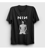 Presmono Unisex Siyah Poster Müzik Nin Nine Inch Nails T-Shirt 486923tt