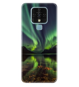 Tecno Camon 16 18P Pova Pova 3 Pova Neo Kılıf Desemli Silikon Kuzey Işıkları 1327