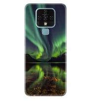 Tecno Camon 16 18P Pova Pova 3 Pova Neo Kılıf Desemli Silikon Kuzey Işıkları 1327