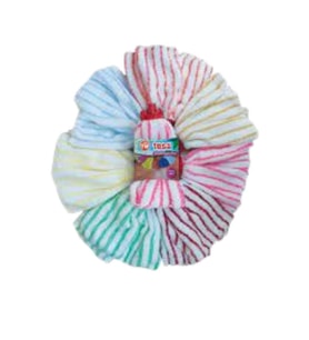 Welsoft Çizgili Kartelalı Mop