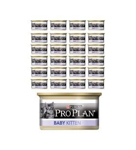 Pro Plan Baby Kitten Tavuk Etli Yavru Yaş Kedi Maması 85 Gr 24 Adet