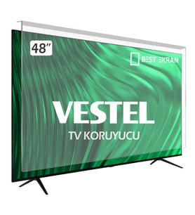 VESTEL 48UB8300 TV EKRAN KORUYUCU - Vestel 48" inç 122 Ekran Şeffaf Koruma paneli