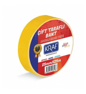 ÇİFT TARAFLI BANT 25MM X 25 METRE