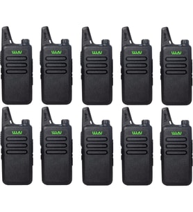 WLN Kafe ve Çaycılar Için 1 Merkez 9 Şube Pmr El Telsizi