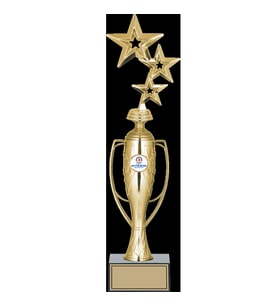 ODAK KUPA - Figürlü Kupalar - Yıldız Figürlü Kupalar FG-026 C - 42 cm