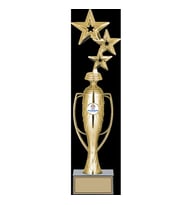 ODAK KUPA - Figürlü Kupalar - Yıldız Figürlü Kupalar FG-026 C - 42 cm