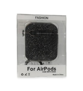 Apple Airpods 2 (2.nesil) Spell Simli Kılıf - Siyah