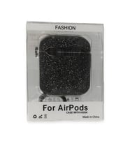 Apple Airpods 2 (2.nesil) Spell Simli Kılıf - Siyah