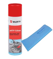 Würth Activ Clean Temizleme Köpüğü 500ml + Güderi Bez Mavi 130gr
