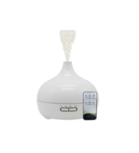 sonx Aroma Difüzörü Gece Işığı 7 Led Hava Nemlendirici Kumandalı Buhar Makinesi 500 ml