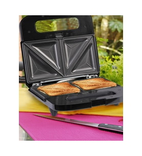 4'ü Bir Arada Çıkarılabilir Mini Tost Izgara Waffle Sandviç Makinesi Gm7452