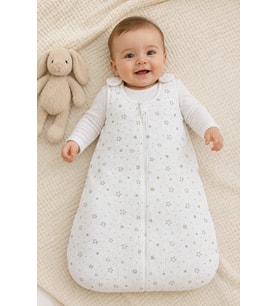 Elyaflı 2.5 TOG Askıdan Çıtçıtlı Bebek Torba Uyku Tulumu 2712