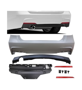 Bmw F30 2013.2014 Boyasız Plastik M Tech Arka Tampon
