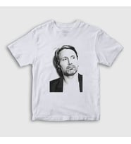 Presmono Unisex Çocuk Beyaz Pose V2 Mads Mikkelsen T-Shirt 555587tt