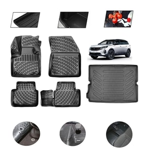 Peugeot 5008 2017 Model 4D Bagaj Paspas Set