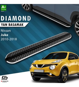 S-Dizayn Nissan Juke Diamond Krom Yan Basamak 173 Cm 2010-2018