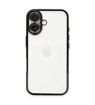 Apple İphone 16 Plus Kılıf Razer Lensli Silikon - Siyah