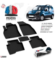 Peugeot Bipper 4D Havuzlu Paspas Siyah A+Kalite