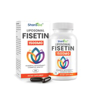 Sharoaid Liposomal Fisetin 1500mg 60 Softgels 98% Pure Fisetin Abd Menşei.