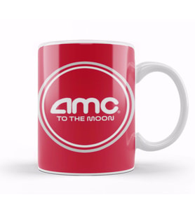 AMC DAY Stock TO THE MON Kupa Bardak Porselen