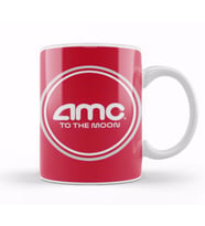 AMC DAY Stock TO THE MON Kupa Bardak Porselen