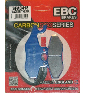 Ebc Sfac418 2005-2006 Piaggio X9 250 Uyumlu Ön Sağ Fren Balatası Karbon Balata