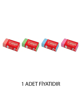 FABER CASTELL RENKLİ DUST-FREE SİLGİ - 187125