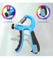 Mavi 5-60 Kg Ayarlanabilir El Güçlendirici Yay Hand Grip Trainer - Ayarlanabilir El Yayı El Yayı