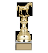 ODAK KUPA - Figürlü Kupalar - At Figürlü Kupalar FG-023 A - 29 cm