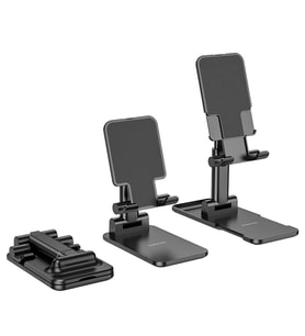 Tablet Ve Telefon Tutucu Stand 4.7-10 inç. Masaüstü Katlanabilir stand (Beyaz)